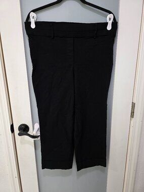 Rafaella Classic Black Slacks 16W – Stretch Waist Career Pants Plus Size